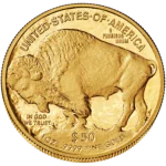 reverse of gold american buffalo coin