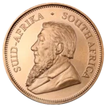 obverse of  south african krugerrand