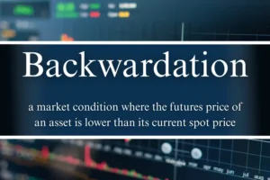 what is backwardation in the precious metals industry, futures price drops below spot price