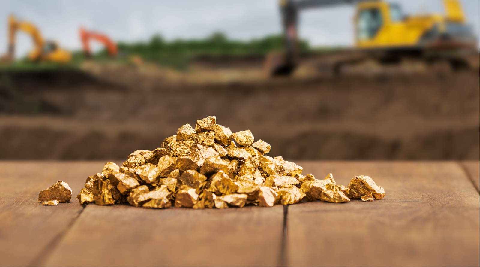 gold nuggets gold digging gold mine mining how much gold is left