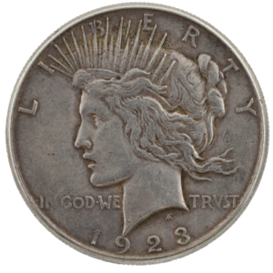 Silver Peace Dollar Coin