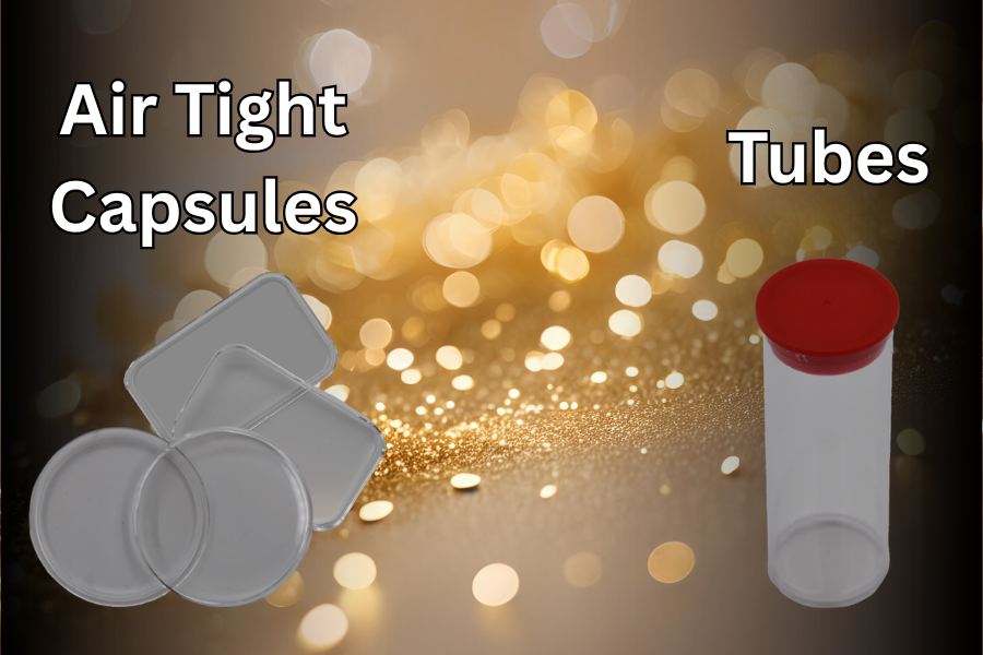 protect your bullion with air tight capsules and tubes